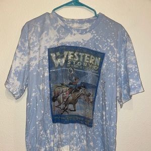 Gina Tees! Western graphic tee! Never worn. Xxl